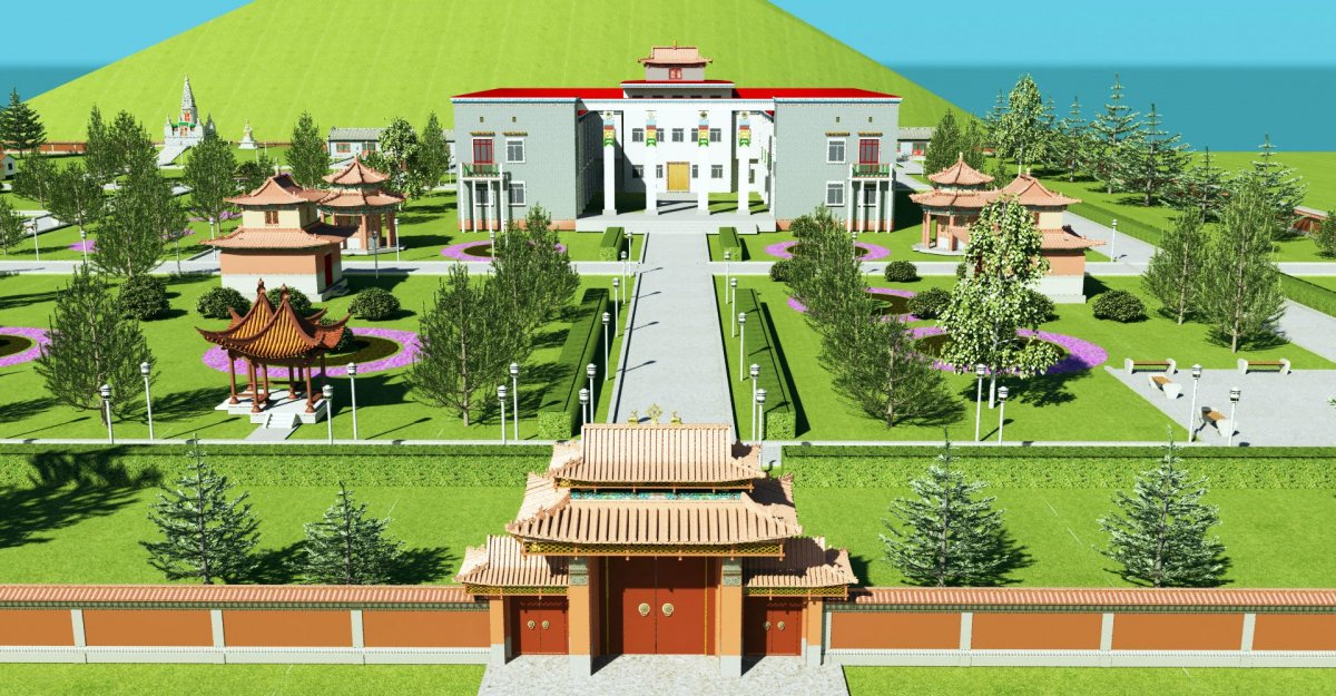 “Дамбадаржаа” хийдэд мод тарьцгаая